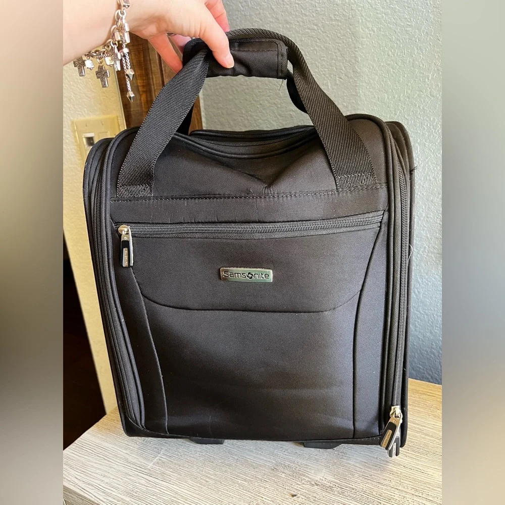Samsonite Black Compact Rolling Bag